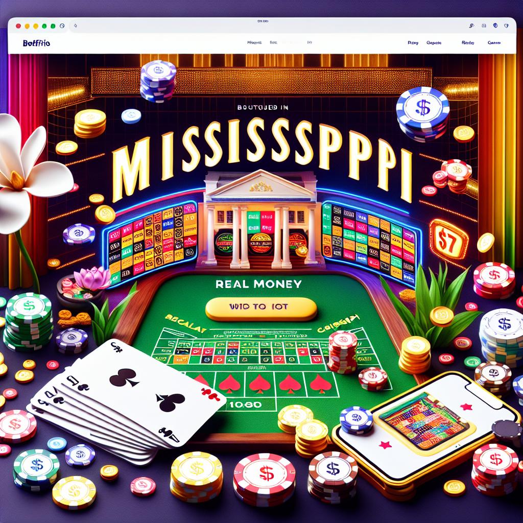 Mississippi Online Casinos for Real Money at BetFiery